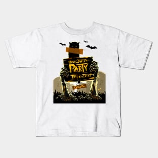 Halloween Party Kids T-Shirt